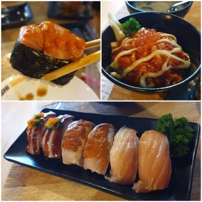 ซูชิ ซาซิมิเซ็ต