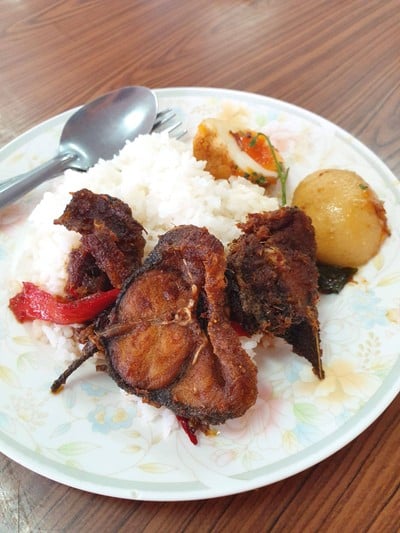 เมนูของร้าน ข้าวแกงตุ๊โภชนา