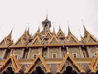 ด้านนอกปราสาททองคำ
