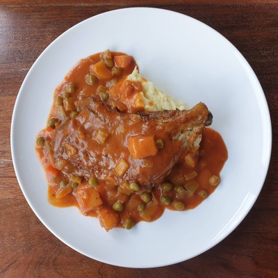 Roasted Chicken Stew