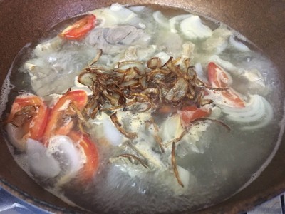 วิธีทำ ซุปเนื้อน่องลาย วิธีทำ ซุปเนื้อน่องลาย