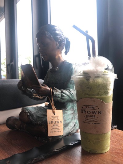 ชาเขียวน้ำแข็งใส ซิกเนเจอร์