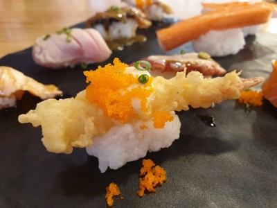 ซูชิกุ้งเทมปุระ