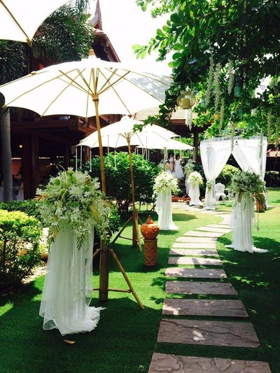 บรรยากาศ เรือนไทยรามอินทรา