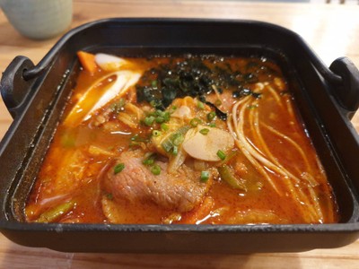 ต้มยำชาบูเนื้อสไลด์