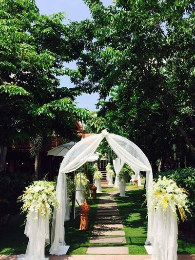 บรรยากาศ เรือนไทยรามอินทรา