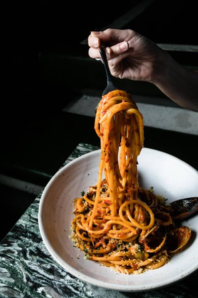 Bucatini N’Duja Sausage & Mussels