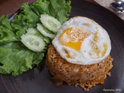 ข้าวผัดกิมจิ