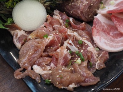 ชุดเนื้อย่างเกาหลี