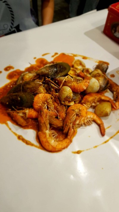 กุ้งถัง  (เจ้าแรกในเมืองไทย) ตลาดเลียบทางด่วนรามอินทรา