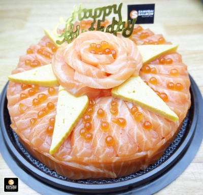 เมนูของร้าน Samurai Salmon Delivery นวมินทร์