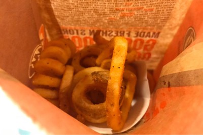 Curly fries Size R 55 บาท