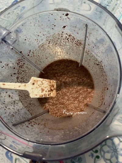 วิธีทำ บราวนี่ดาร์กช็อกโกแลตปั่นผลไม้สด