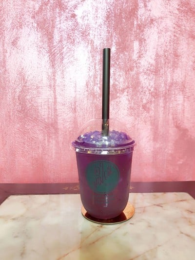 น้ำอัญชัญมะนาว