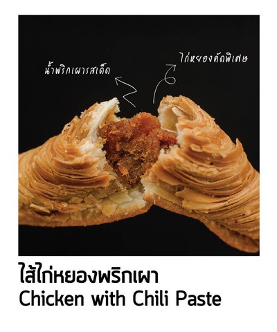 ไส้ไก่หยองพริกเผา