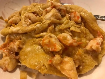 ข้าวไข่ข้นต้มยำกุ้ง ข้าวไข่ข้นต้มยำกุ้ง