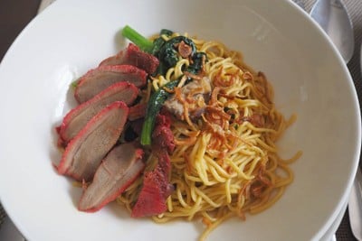 บะหมี่เป็ด 35,000กีบ