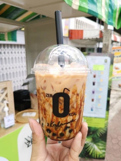 เมนูของร้าน ZERO kcal x Kalamare ตัวเมืองหาดใหญ่