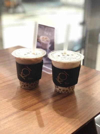 เมนูของร้าน KOI Thé Century The Movie Plaza Sukhumvit