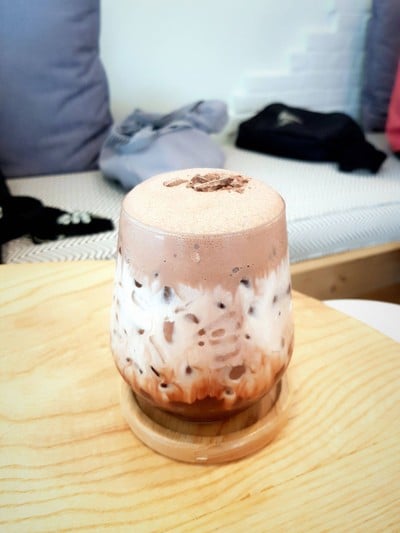 Iced Dark Chocolate