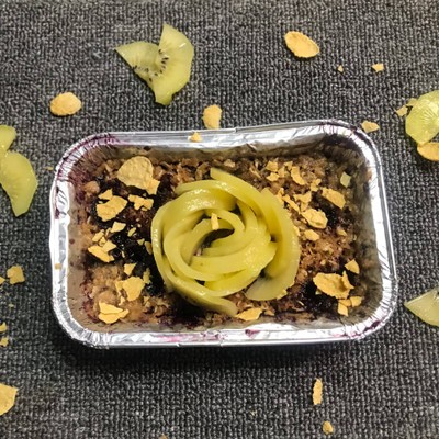 Mixed berry crumble pie by หมอตั้ม