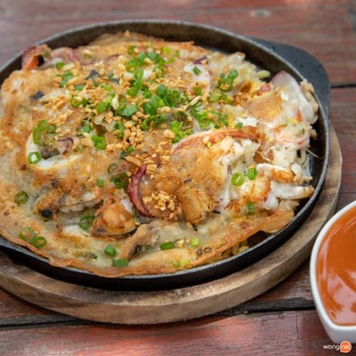 เมนูของร้าน ครัวชมทะเล สามร้อยยอด