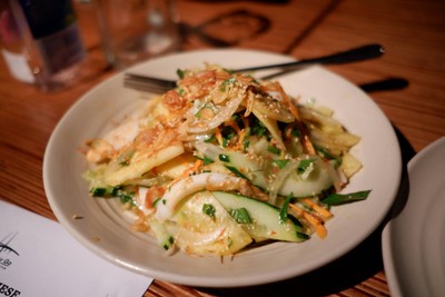Spicy and Sour Squid Salad