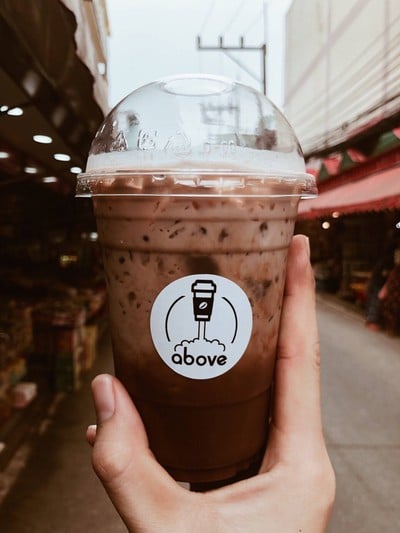 เมนูของร้าน Above Coffee แม่สาย