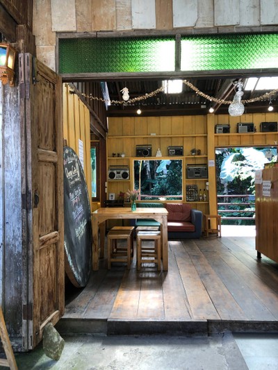 บรรยากาศร้านกาแฟ