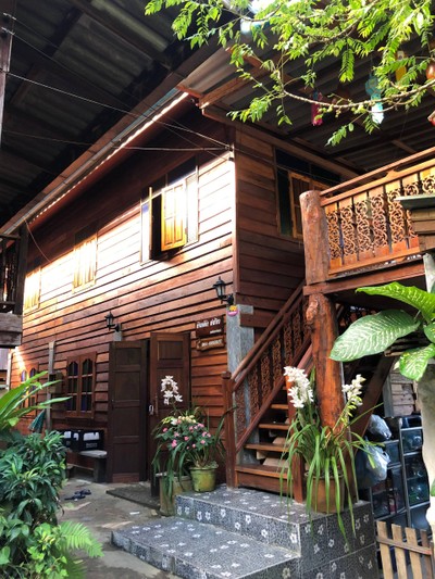 บ้านสวยงามเป็นอีกโฮมสเตย์ไว้รับนักท่องเที่ยว
