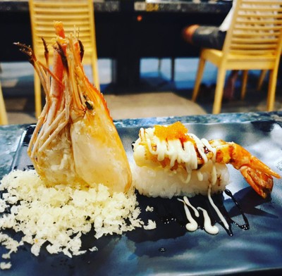 ซูชิกุ้งแม่น้ำ