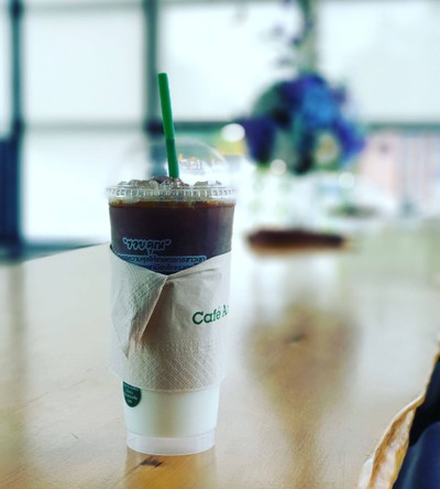 กาแฟไวท์ช็อกมัคคิอาโต้เย็น