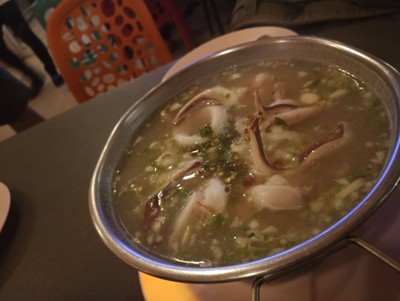 ปลาหมึกไข่ต้มยำ