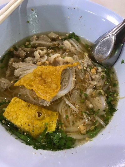 เมนูของร้าน มาลี ก๋วยเตี๋ยวต้มยำสุโขทัย สวนดอก