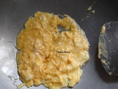 วิธีทำ มะเขือเทศผัดไข่สไตล์จีน