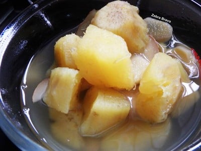 มันญี่ปุ่นต้มขิง