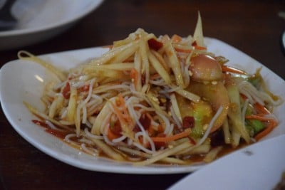เมนูของร้าน ตำกระเทย ขอนแก่น
