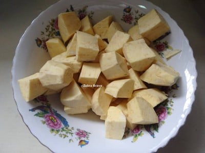 วิธีทำ มันญี่ปุ่นต้มขิง