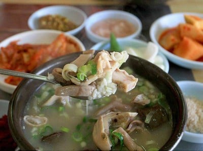 เมนูของร้าน 아라이순대 Arai Soondae อะไรชุนแด