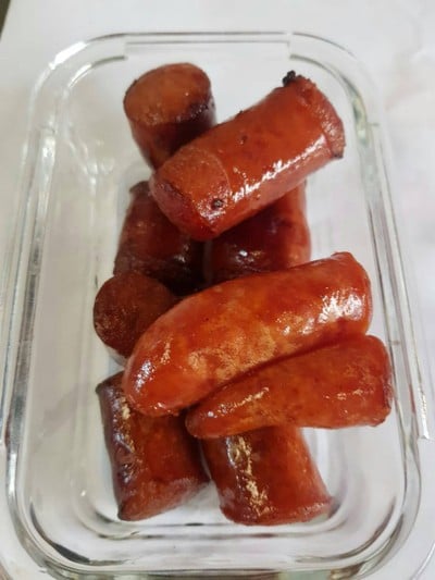 วิธีทำ ข้าวผัดน้ำพริกตาแดงใส่กุนเชียงทอดกรอบ