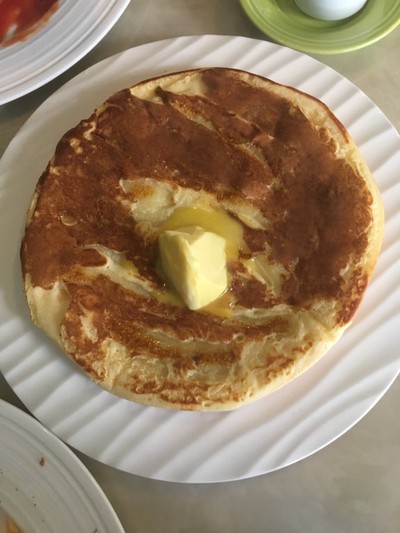 แพนเค้กกล้วยหอม