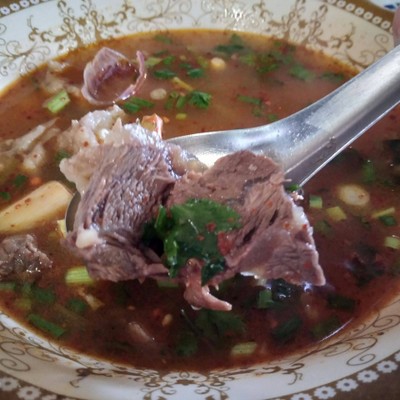 ต้มแซ่บเนื้อลาย