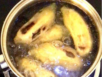 วิธีทำ กล้วยบวชชี อัญมณีกรอบ