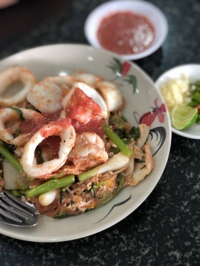 สุกี้แห้งทะเล