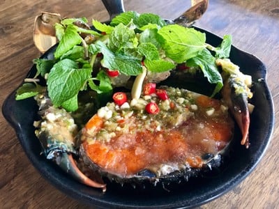 เมนูของร้าน ย้งปูอบ โคราช โคราช