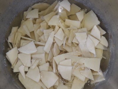 วิธีทำ แกงจืดหน่อไม้ไผ่ตง