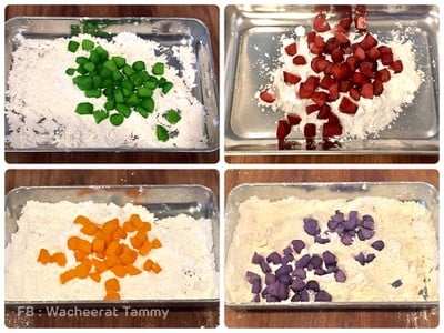 วิธีทำ กล้วยบวชชี อัญมณีกรอบ