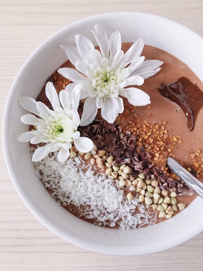 วิธีทำ 🌈Cacao Smoothie วิธีทำ 🌈Cacao Smoothie