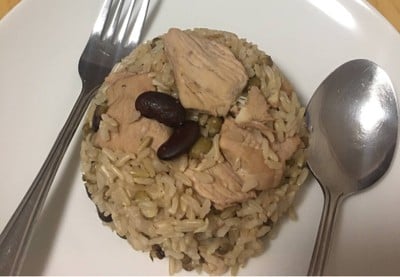 ข้าวกล้องอบธัญพืชอกไก่