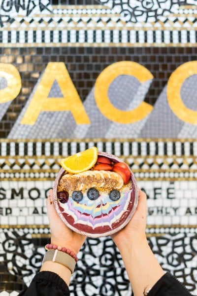 เมนูของร้าน Paco Smoothie Cafe